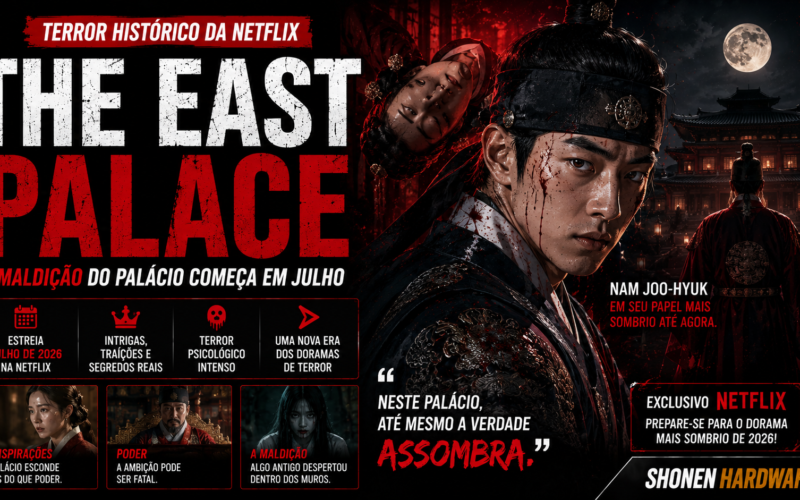 The East Palace: terror histórico da Netflix mira julho com Nam Joo-hyuk